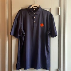Navy Clemson Peter Miller Polo Size M